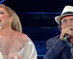 Sanremo 2020: Albano scivola sulle scale, Romina Power lo salva (VIDEO)