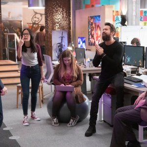 Mythic Quest: Raven’s Banquet - Una scena della serie Apple TV+