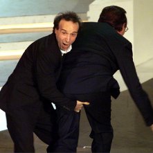Roberto Benigni e Pippo Baudo in una delle più folli apparizioni TV dell'attore