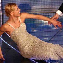 Michelle Hunziker, la sua caduta a Sanremo 2007