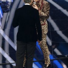 Morgan a Sanremo 2020, durante la quarta serata