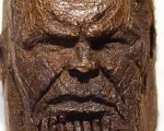 Avengers: Endgame, l'incredibile scultura di Thanos realizzata con un chicco di caffè