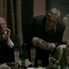 DAU. Natasha: Alexei Blinov, Olga Shkabarnya, Luc Bigé in una scena del film