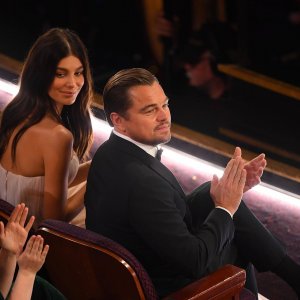 Oscar 2020: Leonardo DiCaprio con Camila Morrone