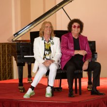 La mia banda suona il pop: Massimo Ghini, Christian De Sica in una scena del film