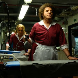 La mia banda suona il pop: Christian De Sica in una scena del film