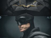 The Batman, il costume di Robert Pattinson in versione a colori