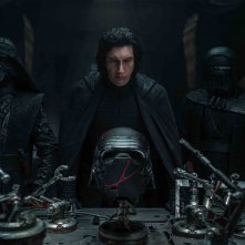Star Wars: L'Ascesa di Skywalker, Adam Driver in una foto del lungometraggio