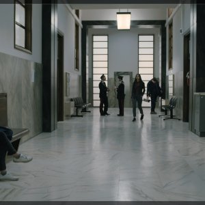 Palazzo di Giustizia: una scena del film