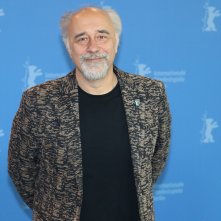 Berlino 2020: uno scatto di Giorgio diritti al photocall di Volevo nascondermi