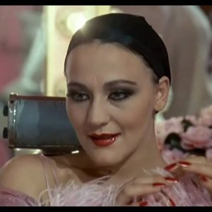 Paola Liguori in una scena de L'intervista di Fellini