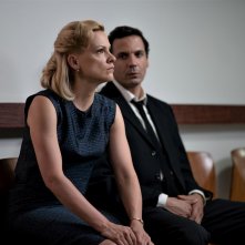 Doppio Sospetto: Veerle Baetens in una sequenza del film