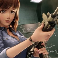 Lupin III - The First: il personaggio di Fujiko Mine in una scena del film