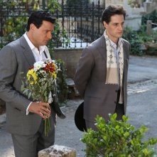 Permette? Alberto Sordi: un momento del film con Edoardo Pesce