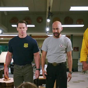 Non si scherza col fuoco: John Leguizamo, Tyler Mane, John Cena, Keegan-Michael Key in una scena del film