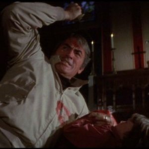 Gregory Peck ne Il presagio con Harvey Stephens