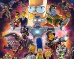 I Simpson: il poster omaggia Avengers: Endgame per l'episodio a tema Marvel