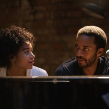 The Eddy: André Holland e Amandla Stenberg in una scena della serie