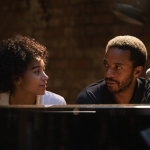 The Eddy: André Holland e Amandla Stenberg in una scena della serie