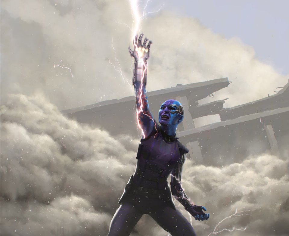 Avengers Endgame Nebula Fan Art