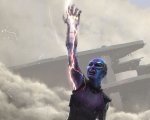 Avengers: Endgame, una fan art mostra Nebula con il guanto dell'Infinito!
