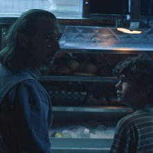 Honey Boy: una scena del film con Shia LaBeouf, Noah Jupe