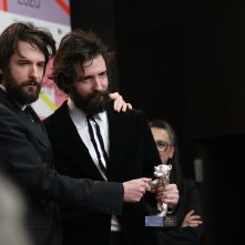 Berlino 2020: Fabio e Damiano D'Innocenzo alla conferenza dei premiati