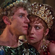 Helen Mirren e Malcolm McDowell in Io, Caligola