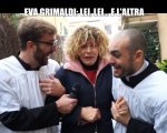 Le Iene, scherzo a Eva Grimaldi: trova la moglie Imma Battaglia a letto con una suora (video)