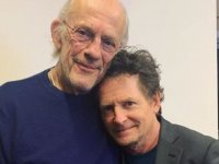 Ritorno al futuro: le foto della reunion tra Michael J. Fox e Christopher Lloyd