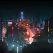Altered Carbon: Resleeved, una scena del film d'animazione