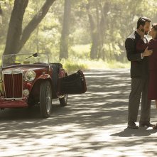 Westworld 3: Thandie Newton e Rodrigo Santoro in una scena del secondo episodio