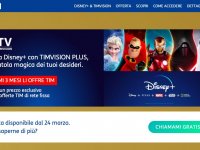 Disney+, offerta per i clienti TIM rete fissa: 3 euro al mese, con 3 mesi gratis