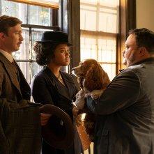 Lilli e il vagabondo: Tessa Thompson, Thomas Mann in una scena del film