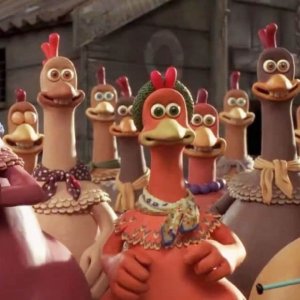 Galline in fuga: un'immagine del film