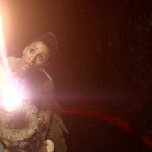 Iron Sky: The Coming Race, Lara Rossi in una scena del film