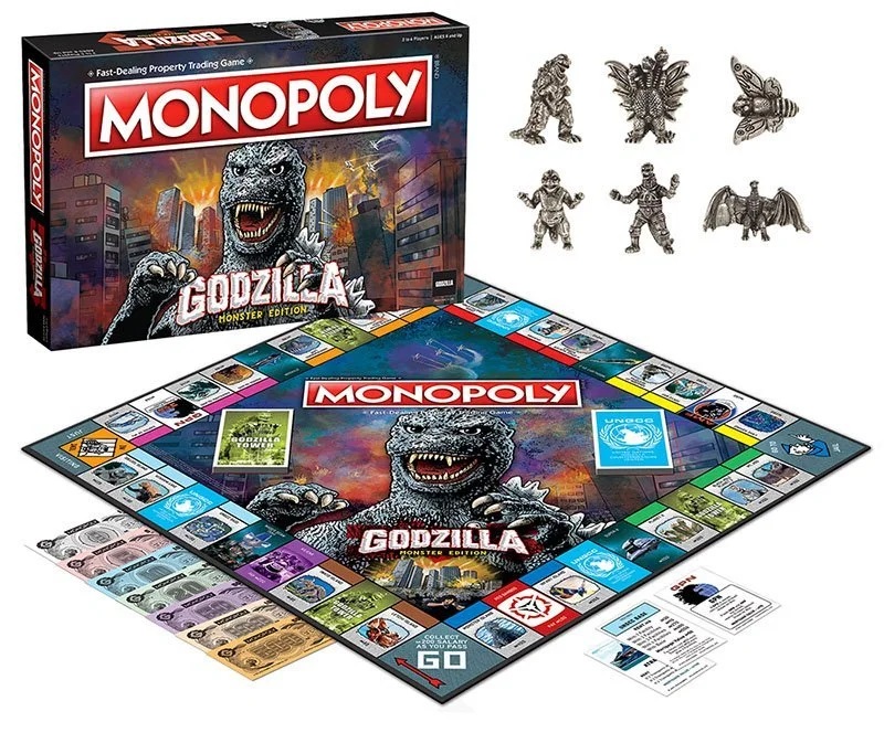 Godzilla Monopoly Cquv585