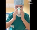 Coronavirus, un infermiere si veste sulle note di Vasco Rossi, il video è da brividi