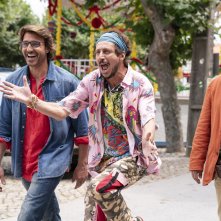 Un figlio di nome Erasmus: Ricky Memphis, Luca Bizzarri e Daniele Liotti in una scena del film