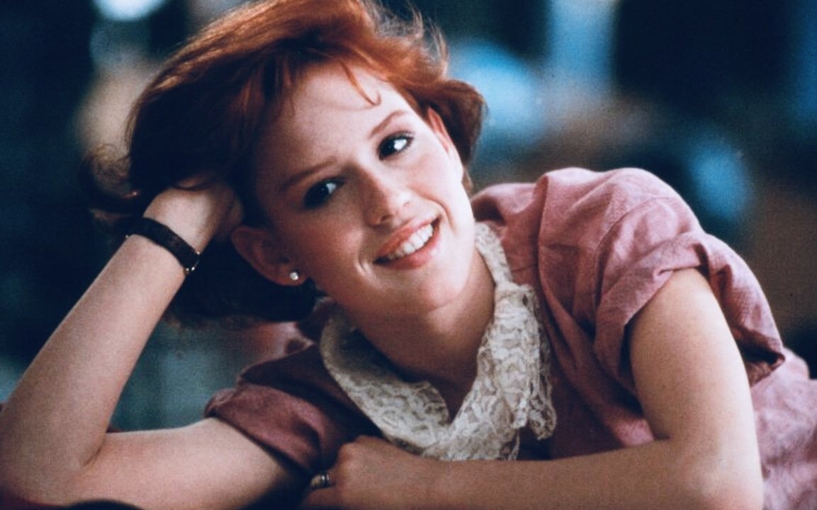 Molly Ringwald in una scena di Breakfast Club