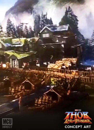 Thor: Love And Thunder, New Asgard svelata nel concept art - Movieplayer.it