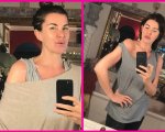 Alba Parietti senza trucco: nella foto su Instagram è irriconoscibile