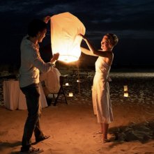 Cosa mi lasci di te: Britt Robertson, K.J. Apa in una scena del film