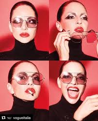 Benedetta Mazzini con lo stesso look di sua mamma Mina