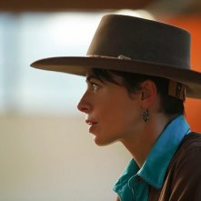 Natalia Estrada nel suo maneggio