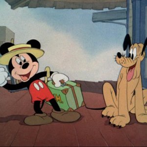 Topolino va in vacanza: un'immagine del corto Disney