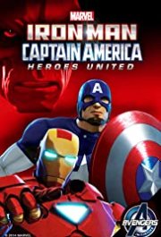 Locandina di Iron Man and Captain America: Heroes United