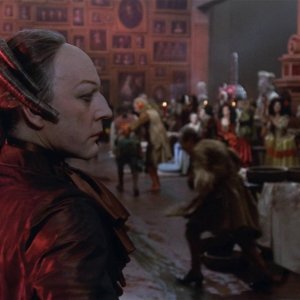 Il Casanova di Federico Fellini: Donald Sutherland in una scena del film