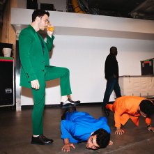 Happiness Continues: A Jonas Brothers Concert Film:  Kevin Jonas, Joe Jonas, Nick Jonas durante il concerto