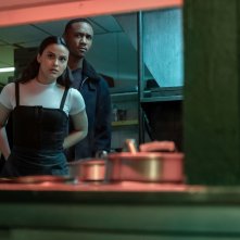 Dangerous Lies: Camilla Mendes in una scena del film